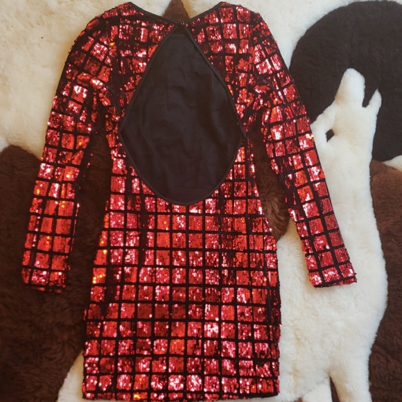 Red,Sequins spark - Picture 3 of 7